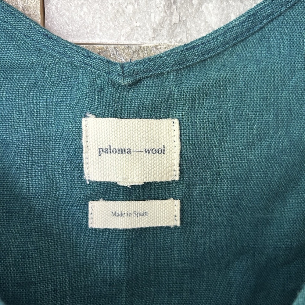 Paloma Wool Greed Linen Set Top And Skirt Size 34 And 36 - Picture 9 of 12